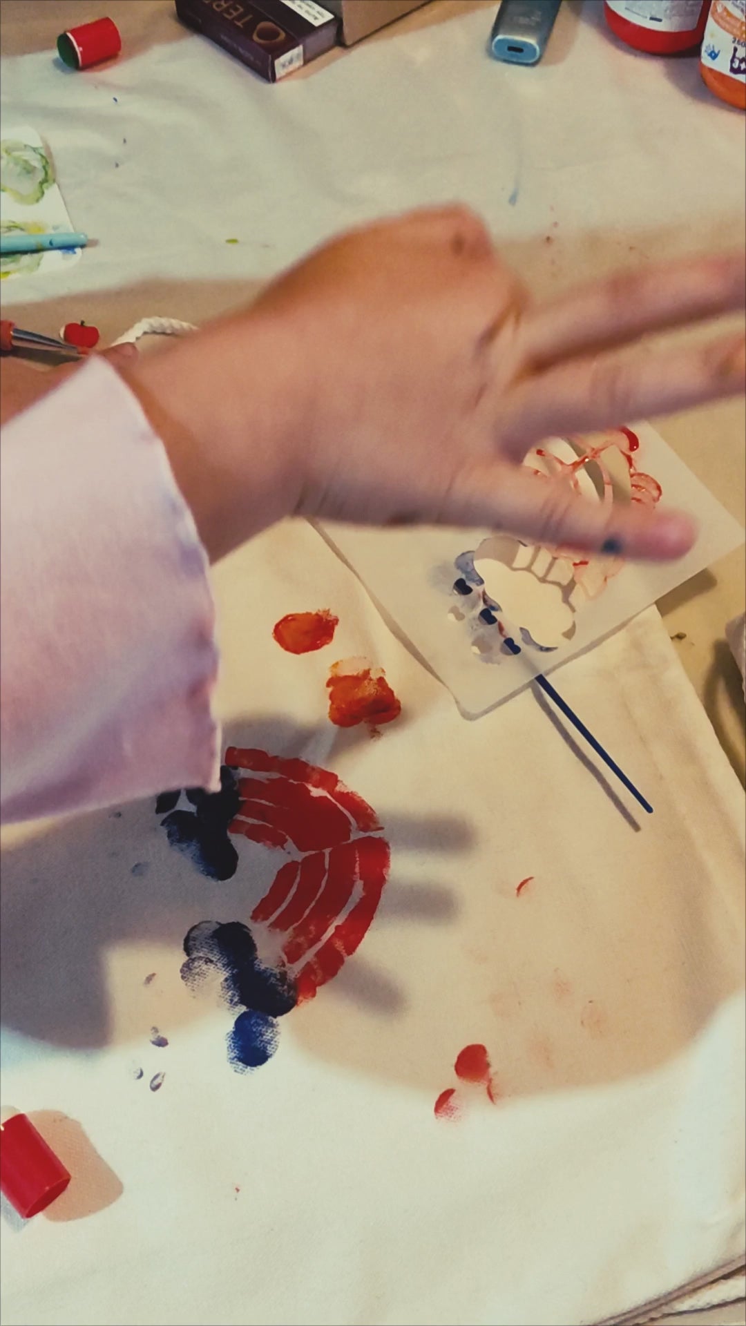 🎒 Craft Kit Τσάντα Καμβά (5–10 ετών)