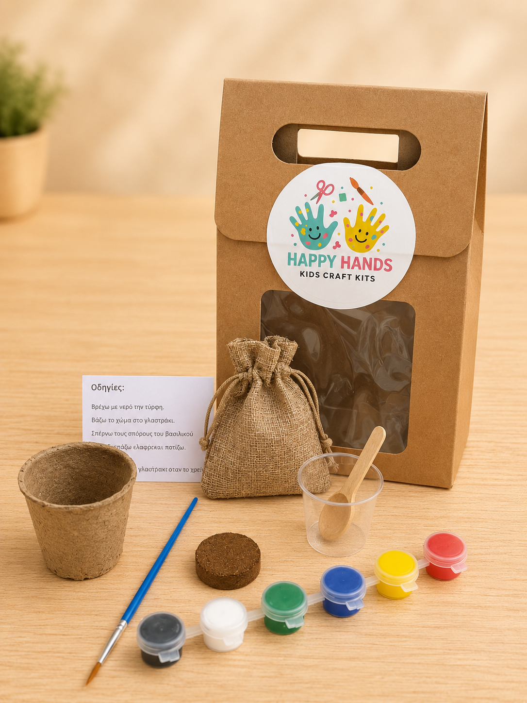 Craft Kit  Φυτεύω και Δημιουργώ.