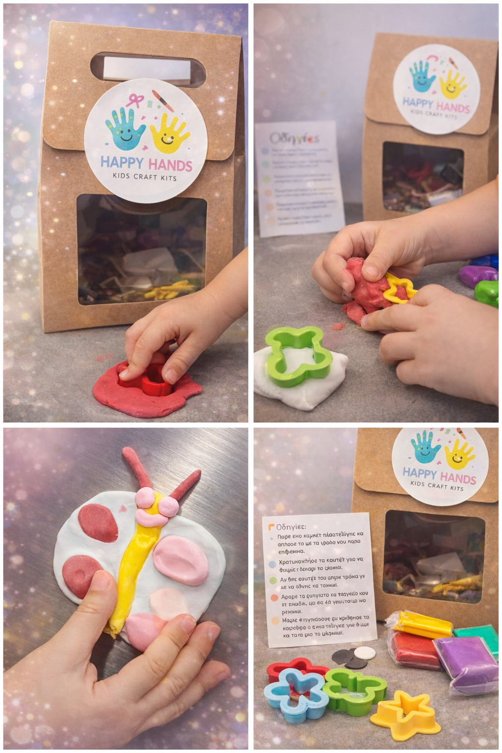 Craft Kit Πλαστελίνης με Κουπάτ & Μαγνητάκια (3–5 ετών) – Προπαραγγελία