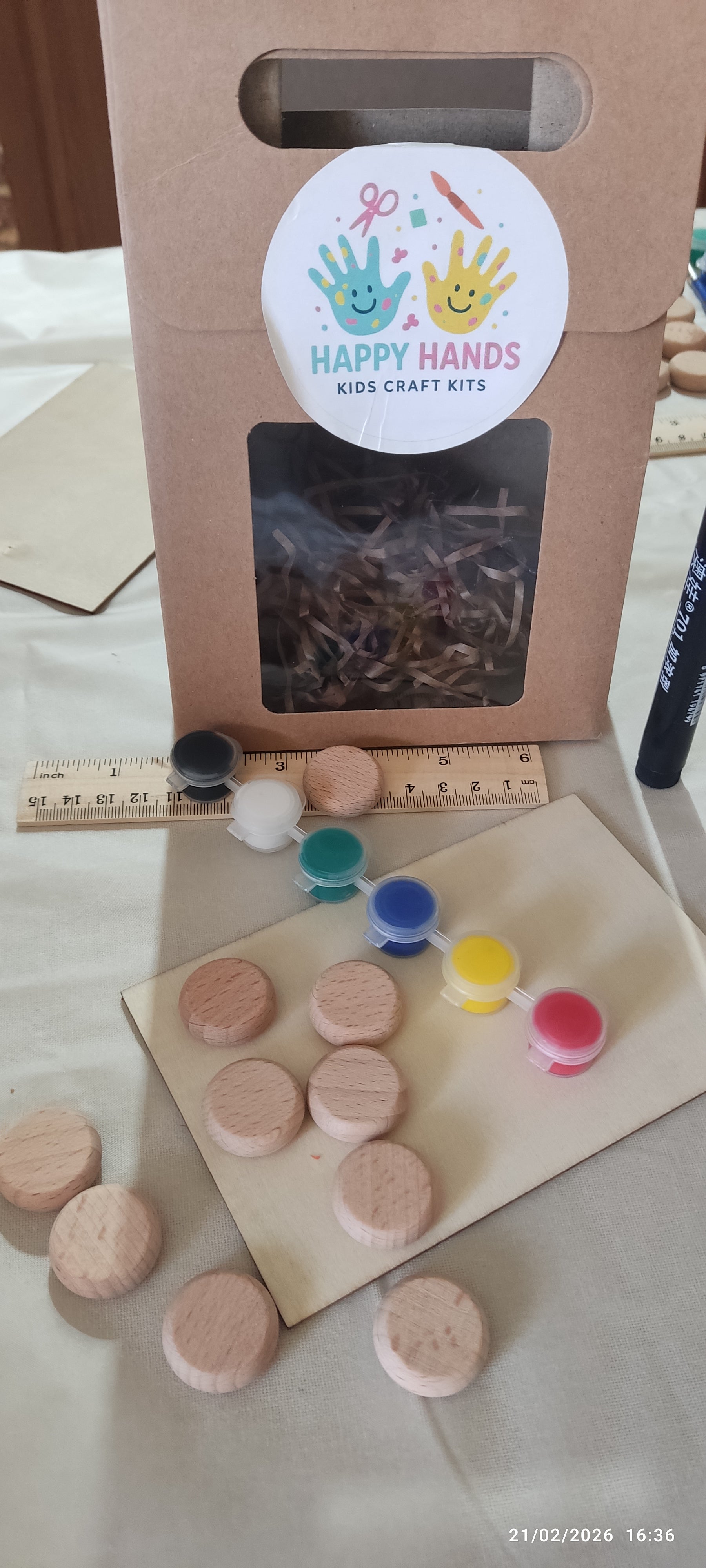 🎲 Craft Kit Τρίλιζα (5–10 ετών)